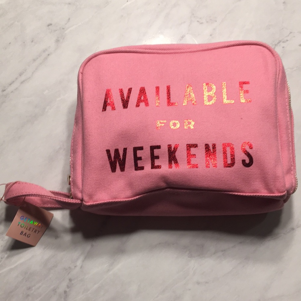 Ban.do ‘Available for Weekends’ Toiletry Bag